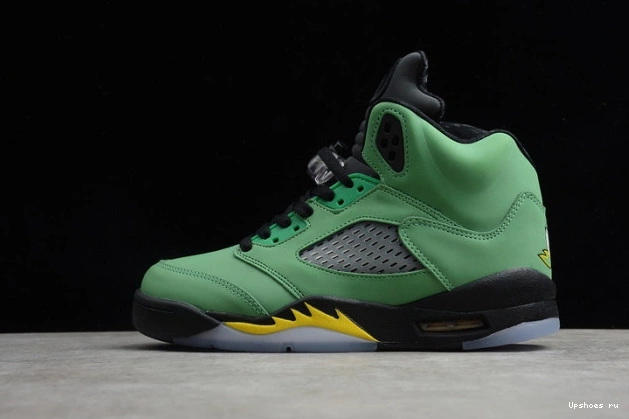 Air 5 Jordan 454803-535 Retro Oregon Ducks 0713